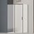 Душевой уголок Vincea Soft 2 VSR-3SO28011CLGM 110x80, профиль вороненая сталь