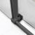 Душевой уголок Vincea Slim Soft VSR-1SS9013CLGM 130x90, профиль вороненая сталь