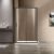Душевой уголок Vincea Garda VSR-1G9015CLGM 150x80, профиль вороненая сталь