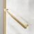 Душевой уголок Vincea Slim Soft VSR-1SS1015CLG 150x100, профиль брашированное золото