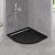 Душевой поддон Cezares TRAY-AS-R-90-30-NERO 90x90 из искусственного камня