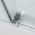 Душевой уголок Cezares DUET SOFT-M-AH-1-130/80-C-Cr 130x80, профиль хром