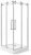 Душевой уголок Cezares STYLUS-M STYLUS-O-M-A-2-90-C-Cr 90x90, профиль хром