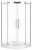Душевой уголок Cezares STYLUS-M STYLUS-O-M-R-2-100-C-Cr 100x100, профиль хром