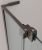 Душевой уголок Cezares SLIDER-A-2-80/90-C-GM 80x80, профиль сталь
