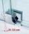 Душевой уголок Cezares SLIDER-AH-1-100-80/90-C-Cr 80x100, профиль хром