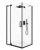 Душевой уголок Cezares SLIDER-AH-1-100-80/90-C-NERO 80x100, профиль черный