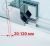 Душевой уголок Cezares SLIDER-AH-2-90/100-100/110-C-Cr 90x100, профиль хром