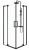 Душевой уголок Cezares SLIDER-AH-2-90/100-100/110-C-NERO 90x100, профиль черный
