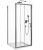 Душевой уголок Cezares MOLVENO-AHF-31-120/90-C-GM-IV 120x90, профиль сталь