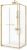 Душевой уголок Cezares LUX-A-FS-1-90-C-BORO 90x90, профиль золото