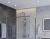 Душевой уголок Cezares PLANE-AH-1-130/100-C-IN 130x100, профиль сатин
