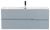 Тумба под раковину Cezares DUET-N-1200-2C-SO-APR-P 120x50 подвесная