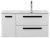 Тумба под раковину Cezares ECO-CER-N-1000-2C-1A-SO-BL-R 100x50 подвесная