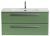 Тумба с раковиной подвесная Cezares Eco-cer-n 100 Фисташковый Софт, раковина белая CZR-8095-100