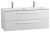 Тумба с раковиной подвесная Cezares Eco-cer-n 120 Bianco Opaco, раковина белая CZR-8073-120-1-2