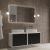 Зеркало с подсветкой Cezares Duet CZR-SPC-DUET-1400-800-LED-TCH 140x80