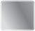 Зеркало с подсветкой Cezares Duet CZR-SPC-DUET-900-800-LED-TCH 90x80