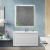 Зеркало с подсветкой Cezares Interni CZR-SPC-INT-800-900-LED-TCH-WARM-BL 80x90, белый глянцевый