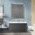 Зеркало с подсветкой Cezares Interni CZR-SPC-INT-800-900-LED-TCH-WARM-TIT 80x90, титан