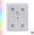 Зеркало с подсветкой Cezares CZR-SPC-MC-800-800-RGB-TCH 80x80