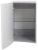 Шкаф Cezares Sting 54659 34x55, белый глянцевый