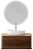 Тумба со столешницей подвесная Cezares Idra 98 Noce, столешница 55836 Rovere Tabacco