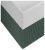 Тумба с раковиной подвесная и одним выдвижным ящиком Cezares Premium 90 Plisse Verde opaco, раковина белая