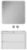 Тумба с раковиной подвесная Cezares Relax 80 Bianco Lucido, раковина белая без отверстия под смеситель