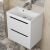 Тумба под раковину Uperwood Tanos 2930205149 50x34 подвесная, белая/графит