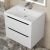 Тумба под раковину  Uperwood Tanos 2930205140 60x45 подвесная, белая/графит