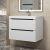 Тумба под раковину  Uperwood Tanos 2930205141 70x45 подвесная, белая/графит