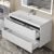 Тумба под раковину  Uperwood Tanos 2930205144 100x45 подвесная, белая/графит