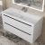 Тумба под раковину  Uperwood Tanos 2930205144 100x45 подвесная, белая/графит