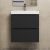 Тумба под раковину Uperwood Tanos 2930205148 50x34 подвесная, черная матовая