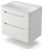 Тумба с раковиной Uperwood Ocean KOcean80w 80x45 подвесная, белая