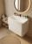 Тумба с раковиной Uperwood Ocean KOcean80w 80x45 подвесная, белая
