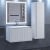 Тумба под раковину Uperwood Next Premium 3930205152 70x45 подвесная, белая, 1 ящик