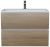 Тумба под раковину Uperwood Barsa 2930205156 70x45 подвесная, белая/дуб сонома