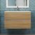 Тумба под раковину Uperwood Barsa 293020532 80x45 подвесная, белая/дуб сонома