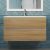 Тумба под раковину Uperwood Barsa 2937205251 90x45 подвесная, белая/дуб сонома