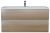 Тумба под раковину Uperwood Barsa 293020533 100x45 подвесная, белая/дуб сонома