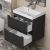 Тумба с раковиной Uperwood Tanos 29111020235 50x34 подвесная, матовая, черная