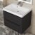 Тумба с раковиной Uperwood Tanos 291020252 60x45 подвесная, матовая, черная