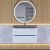 Тумба с раковиной Uperwood Tanos-Classic Quartz 3930421702 80x45, белая графит/бетон