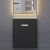 Тумба с раковиной Uperwood Modul 393020545 50x21 подвесная, матовая, черная