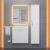 Тумба с раковиной Uperwood Modul 393020546 60x21 подвесная, матовая, белая