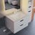 Тумба с раковиной Uperwood Modul 3930205581 65x45 подвесная, матовая, белая/графит