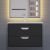 Тумба с раковиной Uperwood Modul 393020549 65x45 подвесная, матовая, черная