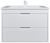 Тумба с раковиной Uperwood Modul 393020550 80x45 подвесная, матовая, белая